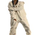 thumbnail image 3 of Femmes Y2k Skeleton Zip Up Hoodies Strass Graphique Pulls Surdimensionnés, 3 of 6