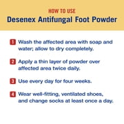 (2 pack) Desenex Anti-Fungal Foot Powder, Cures Most Athlete’s Foot, 3oz