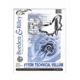 thumbnail image 4 of Borden & Riley #110M Technical Vellum, 36" x 15', Bright White, Roll Of 50 Sheets, Pack Of 2, 4 of 5