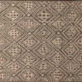 thumbnail image 1 of Ahgly Company Indoor Square Abstract Brown Abstract Area Rugs, 8' Square, 1 of 6