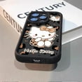 Sanrio Hello Kitty Leopard Print Phone Case for iPhone 14 15 Pro Max 13 ...