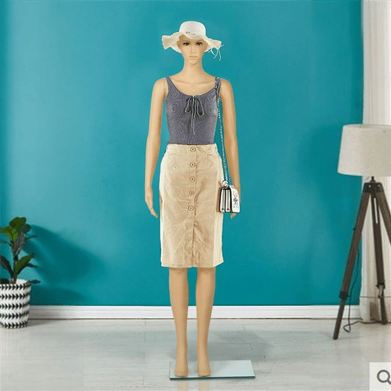 Buy Yaheetech 68.9 Female Mannequin Torso Dress Form Display W/Base  Plastic Slapped Adjustable Dressmaker Dummy Detachable Online at  desertcartBarbados