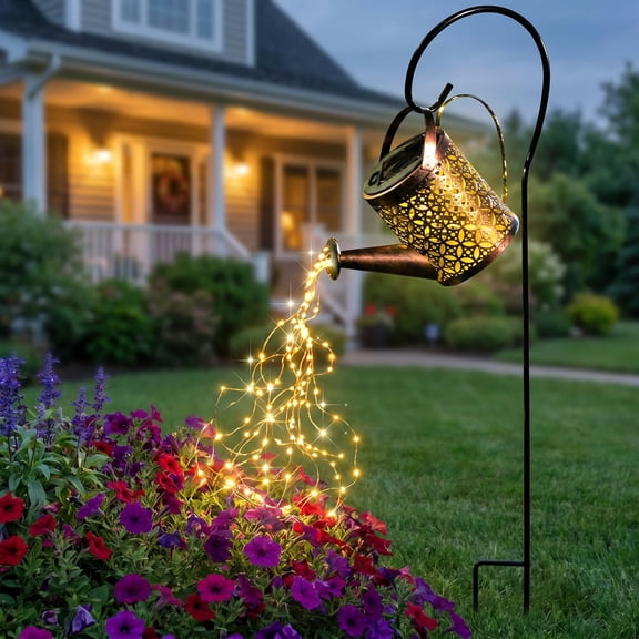 Solar Light Outdoor Decorative Hanging Lantern, Waterproof Solar Hanging Lantern Perfect for Garden Table Patio Yard Pathway Decor