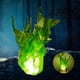 thumbnail image 5 of Disfraces de bola de fuego con llamas de fuego, ilusión 2, adornos de centro de mesa flotantes y ardientes. Verde, 5 of 9