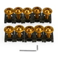 thumbnail image 3 of Motorcycle Aluminum Fairing Screen M6x20mm Screw Bolts Clips kit Gold QTY 10, 3 of 12