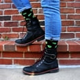 thumbnail image 7 of BambooMN Men's Cotton Colorful Design Novelty Dress Socks - Big Brown Bear - 1 Pair, 7 of 7