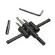thumbnail image 1 of Fiauli 30mm-120mm Adjustable Drill Bit Cutter Kit Metal Wood Circle Hole Saw DIY Tool ws, 1 of 5