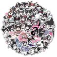 thumbnail image 1 of Sanrio Kuromi 50 Uds Scrapbooking pegatinas de teléfono portátil papelería diario sello libro bruja púrpura muñeca conejo lindo villano CNY146, 1 of 1