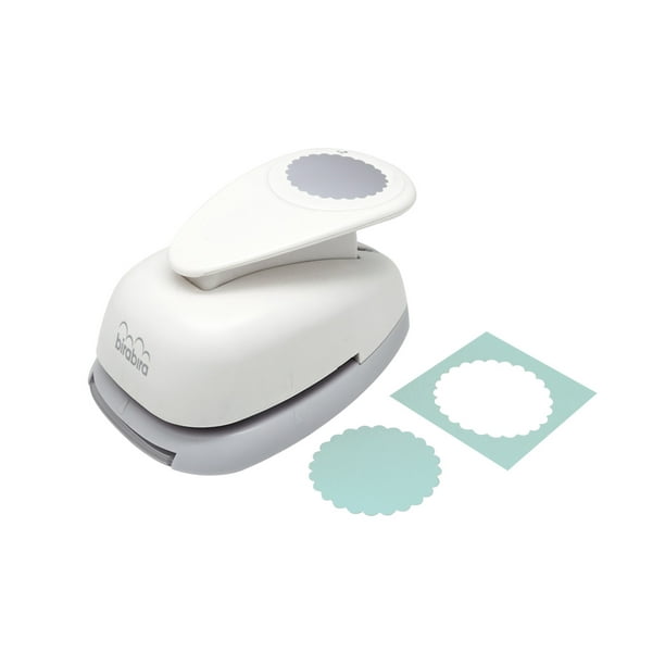 Bira Craft 2 inch Scalloped Circle Lever Action Craft Punch for Paper