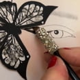 thumbnail image 7 of 2026 Butterflyss Eyeliner Pencil Template Butterflyss Makeup Template Wing Eyeliner Pencil Molds Reusable Flexible Eyeliner Applicator Plastic Tool, 7 of 7