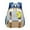 Blue, variant on Color Block Trendy Mini Backpack Lightweight Nylon Daypack for Outings Travel Daily Use 1pc One Size 5 Colors