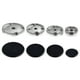 thumbnail image 3 of Oven Gas Hob Burner Flat Concave Fire Cover Crown Flame Cap Gas Burner Flame Cap Fits Most Gas Stove Burners Accessories, 3 of 9