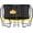 Yellow and Black, variant on JUMPZYLLA Trampoline Outdoor with Enclosure and Ladder, ASTM, 12 ft , Red