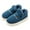 Navy, variant on Daznico Unisex Winter Slippers - Plush Closed-Back House Shoes with Non- Sole, Warm Indoor Comfort,Color:Khaki,Size:8.5