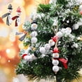 thumbnail image 3 of Muñeco de nieve navideño, abalorios de madera Yulejo, 180 piezas, DIY, 3 of 7