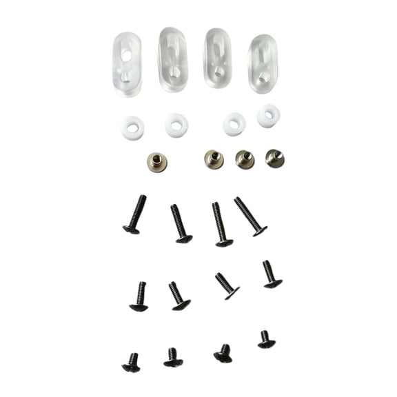 YIFAEUX Helmet Repair Kit Football Ice Hockey Helmet Repair Parts Universal Facemask Hardware Sports Helmet Repair Accessory for Baseball Helmet