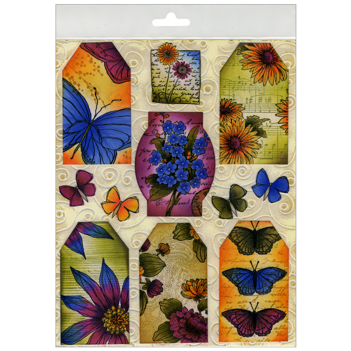 Penny Black StickersWinged Petals