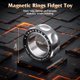 thumbnail image 2 of Anillos magnéticos Fidget Spinner INNÔPLUS de acero inoxidable, 2 of 7