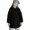 Black, variant on Girls Quilted Jackets 2-10 Years Fashion Knitted Collar Long Sleeve Casual Outwear Winter Cotton Padded Coat Jacket Solid Color Thickened Mid Length Girls Winter Coat with Belt Beige