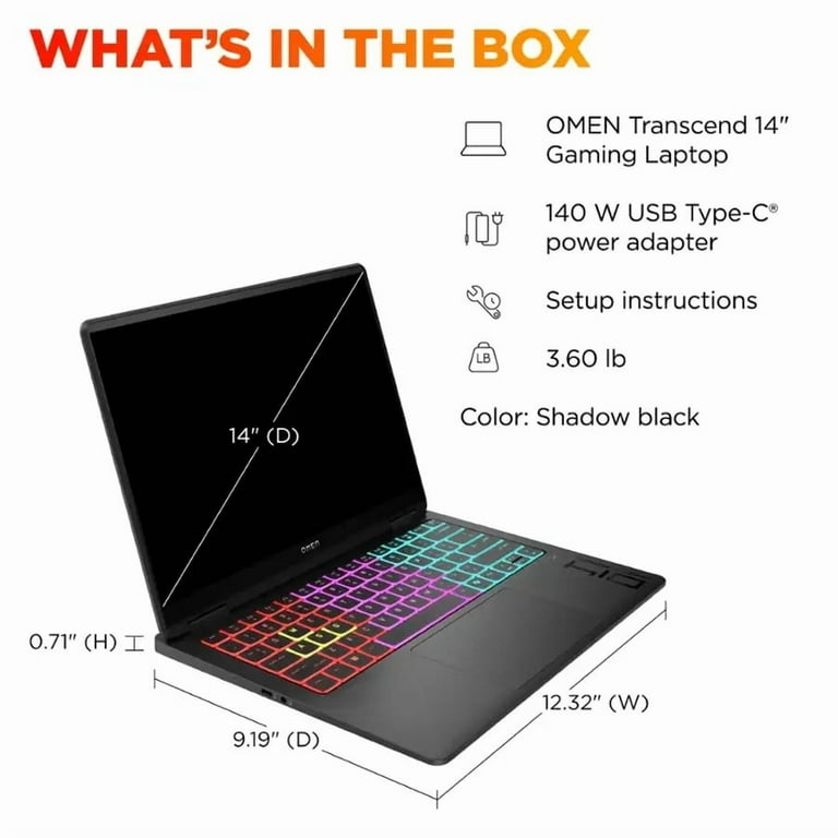 HP OMEN - Transcend 14