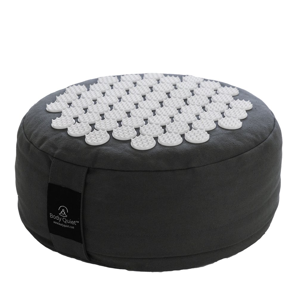 Body Quiet Meditation Cushion with Acupressure for Stress Relief