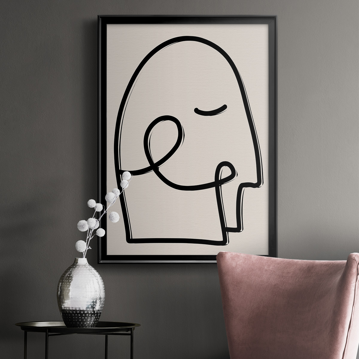 Face It I Premium Classic Framed Print - Ready to Hang