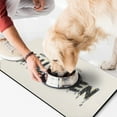 thumbnail image 2 of Pumpkin Spooky Pet Food Mat Happy Halloween Pumpkin Ghost Absorbent Water Non-Skid 17x30 Inch Dog Bowl Mat Pet Feeding Mat EcoFriendly Durable Pet Placemat, 2 of 7