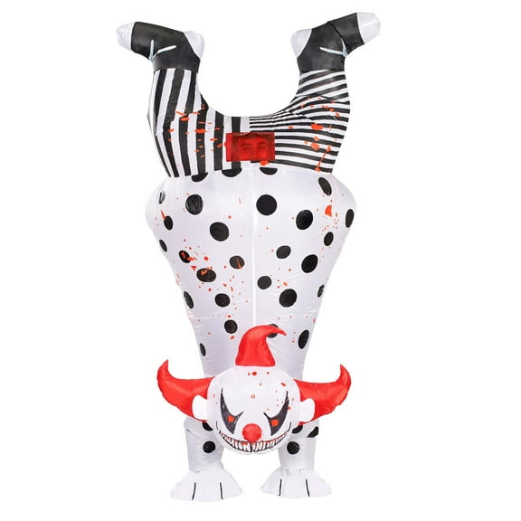 Upside-Down Clown Inflatable Adult Costume