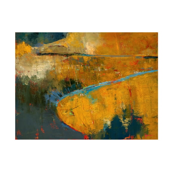 Canvas Wall Art - Patrick Dennis 'Caskey 1' Wall Art for Living Room, Bedroom, or Office Décor by Trademark Fine Art - 19 x 14 Inches