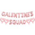 thumbnail image 1 of Globos para decoración del día de San Valentín, Galentines Squad, oro rosa, 1 of 7