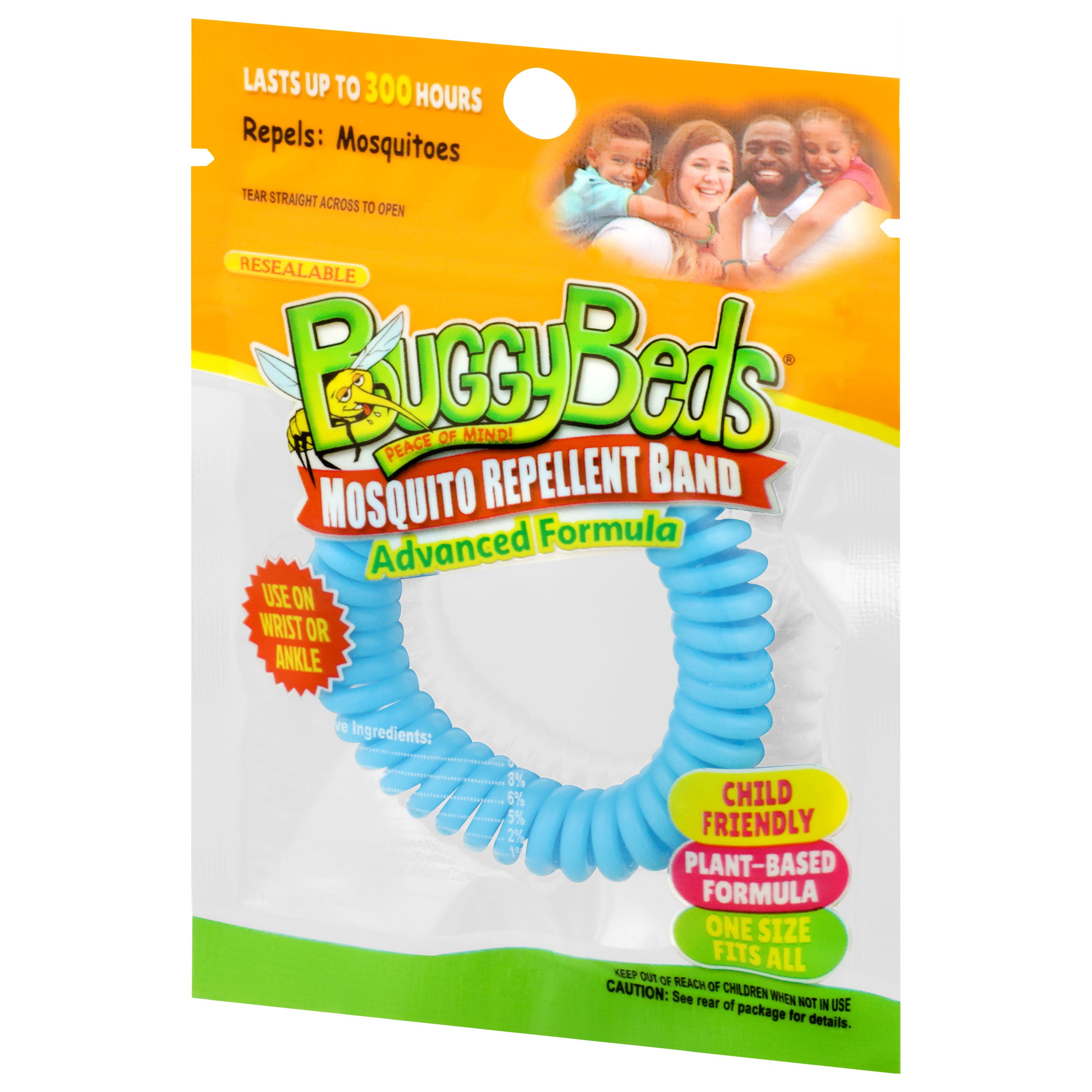 (2 pack) BuggyBands Mosquito Repellent Band