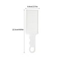 thumbnail image 4 of Maytalsory Heat Resistant Flat Top Comb Versatile Styling Tool For Professionals Professional Flat Top Comb white 1Set, 4 of 6