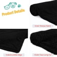 thumbnail image 3 of Junovo Luxury Velvet Fluffy Dog Blanket, Soft and Warm Pet Blankets, 30"x40" , Black, 3 of 5