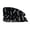 Black, variant on Fall Nurse Hat for Women, Adjustable Scrub Cap with Ponytail, Halloween Hair Cover for Work, Shower, Salon, Spa, Home, Soft Breathable Cap Black