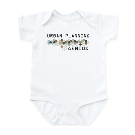 

CafePress - Urban Planning Genius Infant Bodysuit - Baby Light Bodysuit Size Newborn - 24 Months