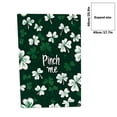thumbnail image 3 of AYktou St Patricks Day Decorations,Spring Decor St. Patrick's Day Kitchens Towel Green Luckys Clovers Towel St. Patrick's Day Decorations For Home Dry Cloth 18x26 Inch Kitchen Towels, 3 of 6