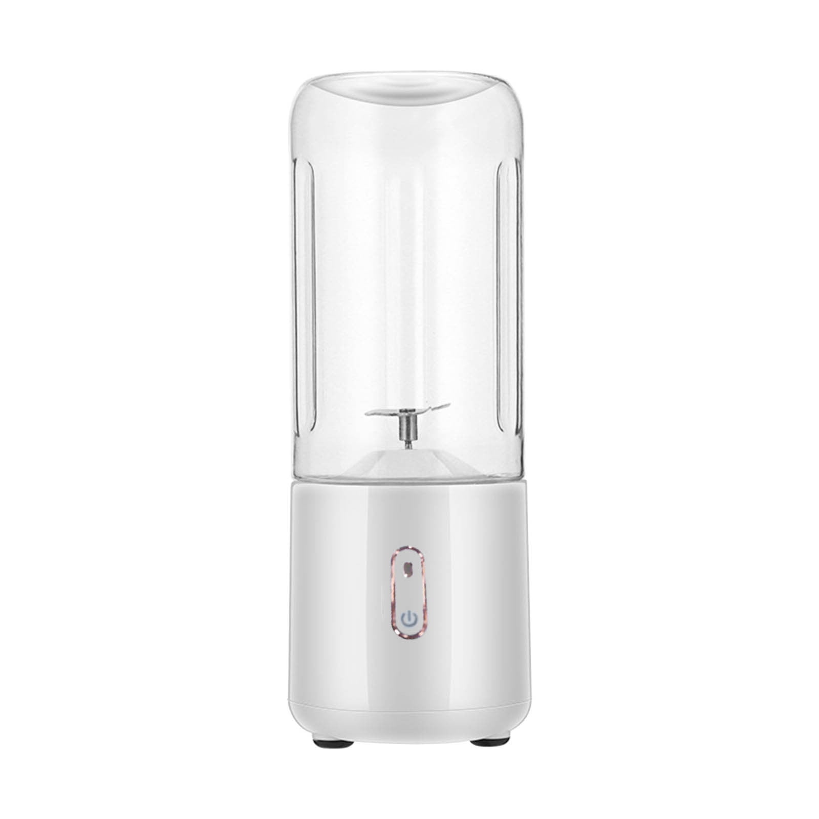 Portable USB Rechargeable Blender Cup 500ML Personal Size Mixer for Protein Shakes Smoothies Juices DIY Drinks with Stainless Steel Blade Easy Clean Travel Friendly Lightweight Mini Juicer USB