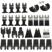munirater Universal Quick Release Multitool Oscillating Saw Blades Accessories 31Pcs
