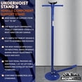 thumbnail image 3 of Mountain MTN50754A 1500 lb Underhoist Stand & Vehicle Component Support Stand with Large Sturdy Base & Foot Pedal for Incremental Lift, 3 of 7