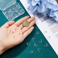 thumbnail image 3 of 28Pcs 2 Colors Plastic & Stainless Steel Clip-On Earring Findings, 3 of 6