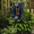 thumbnail image 2 of Blue Flowers German Shepherd Flag Garden Size BB5062GF, 2 of 3
