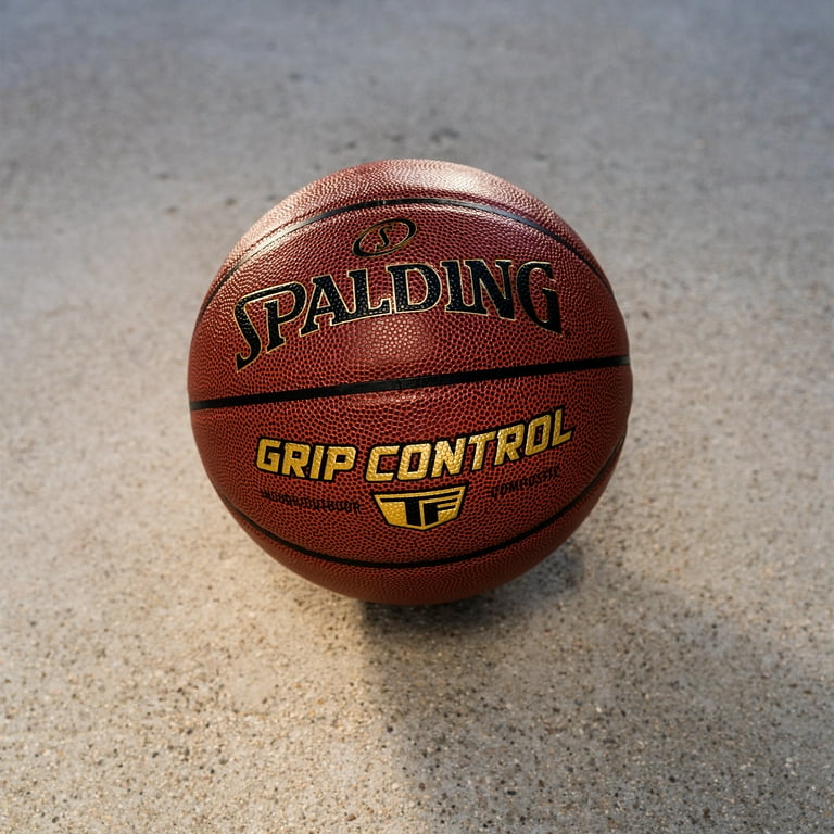 Spalding NBA Grip Control Indoor/Outdoor Basketball Ball Orange