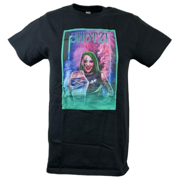 Shotzi Blackheart Champion Black T-shirt