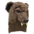 thumbnail image 2 of Máscara de oso de peluche para Halloween, cosplay, fiestas, eventos, color marrón, 2 of 5