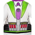thumbnail image 4 of Disney Toy Story Adult Buzz Lightyear Hooded One Piece Costume Fleece Pajama Union Suit, 4 of 5