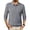 Gray, variant on Men's Long Sleeve Polo Collar Sweater Classic Fit Knit Pullover Casual Work Top