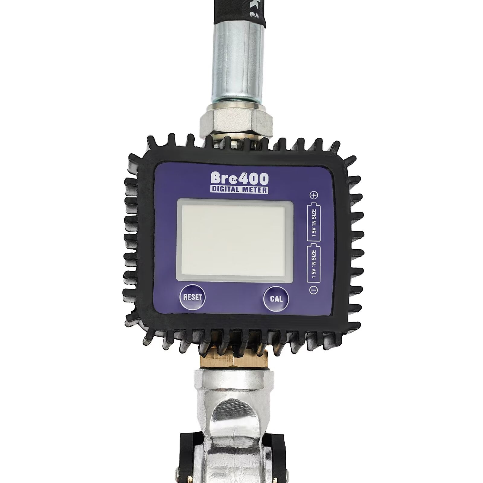 OUKANING Digital Meter Oil Gun Air Operated Oil Transfer Pump Fluid Dispenser  Pump with Control Valve 