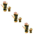 thumbnail image 3 of Destyer 2x Stay Comfortable And Stylish With Lightweight Fitness Gloves Multifunctional Yellow L 3Set, 3 of 6