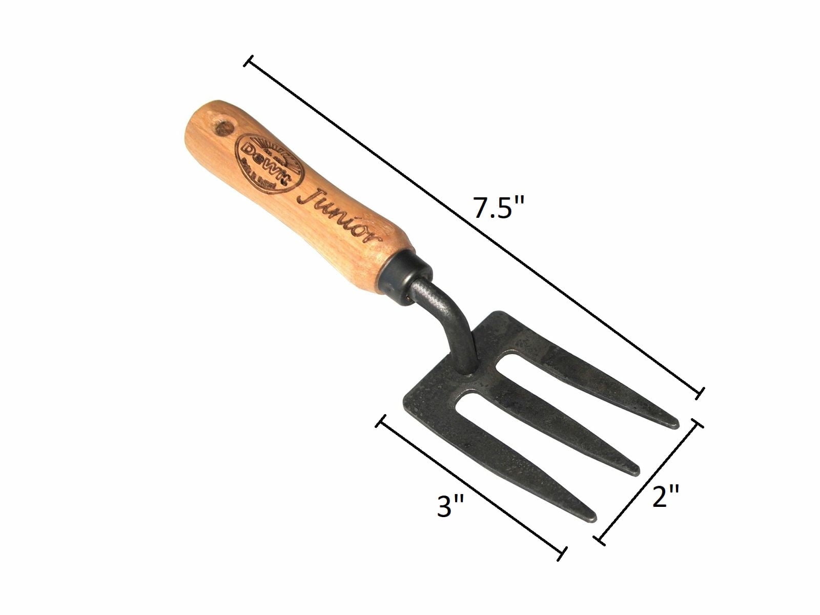 DeWit Junior Hand Fork – Compact, Durable, and Perfect for All Ages
