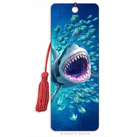 Royce 3D Bookmark - Shark Tunnel, (Hardcover)